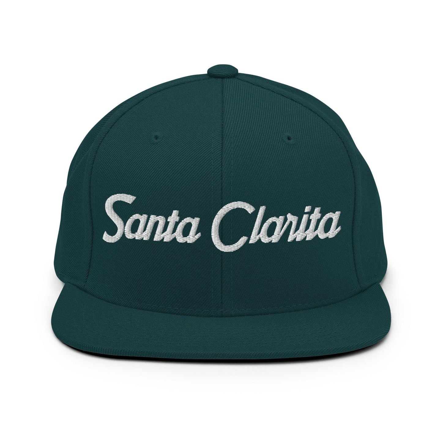 Santa Clarita Script Snapback Hat Spruce