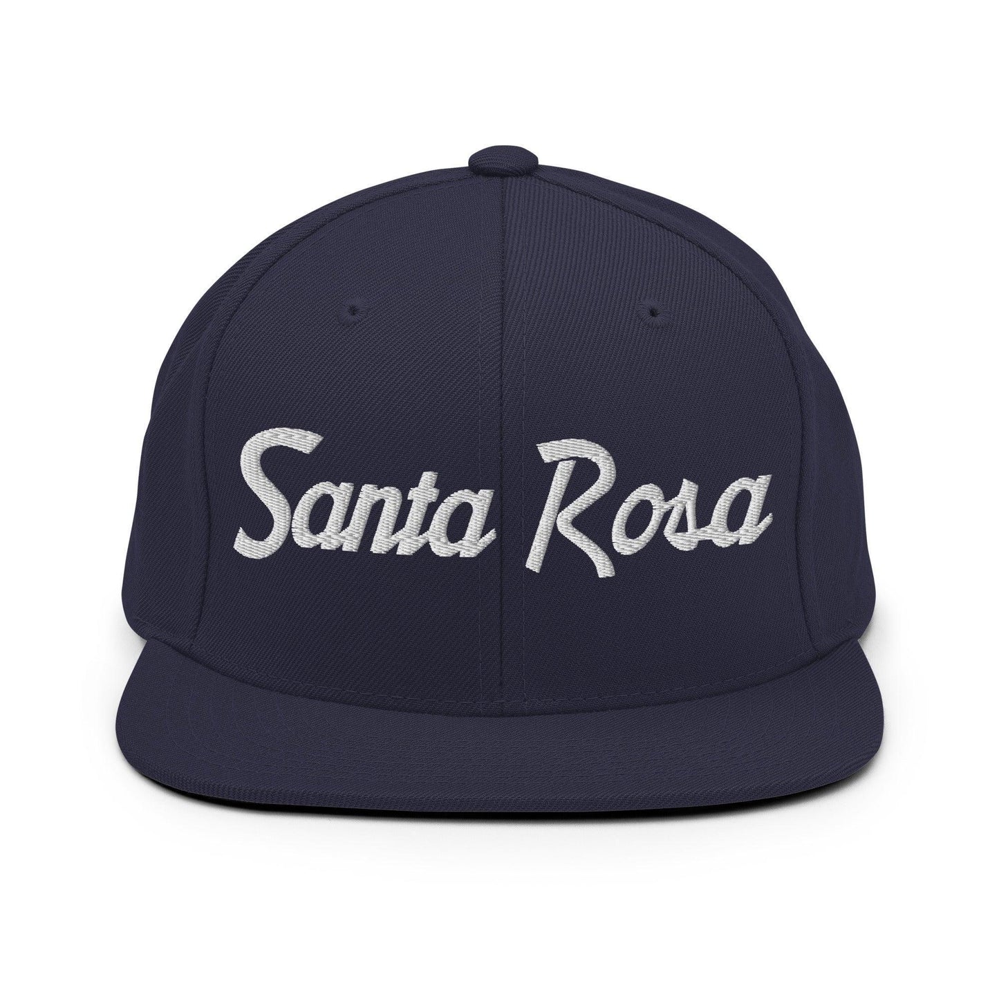 Santa Rosa Script Snapback Hat Navy