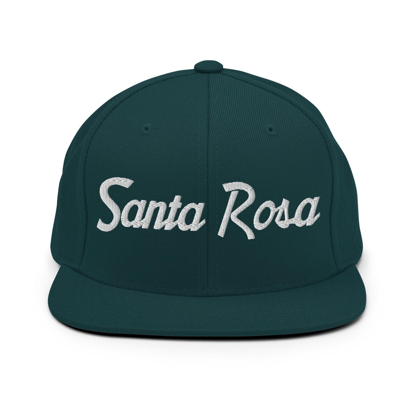 Santa Rosa Script Snapback Hat Spruce