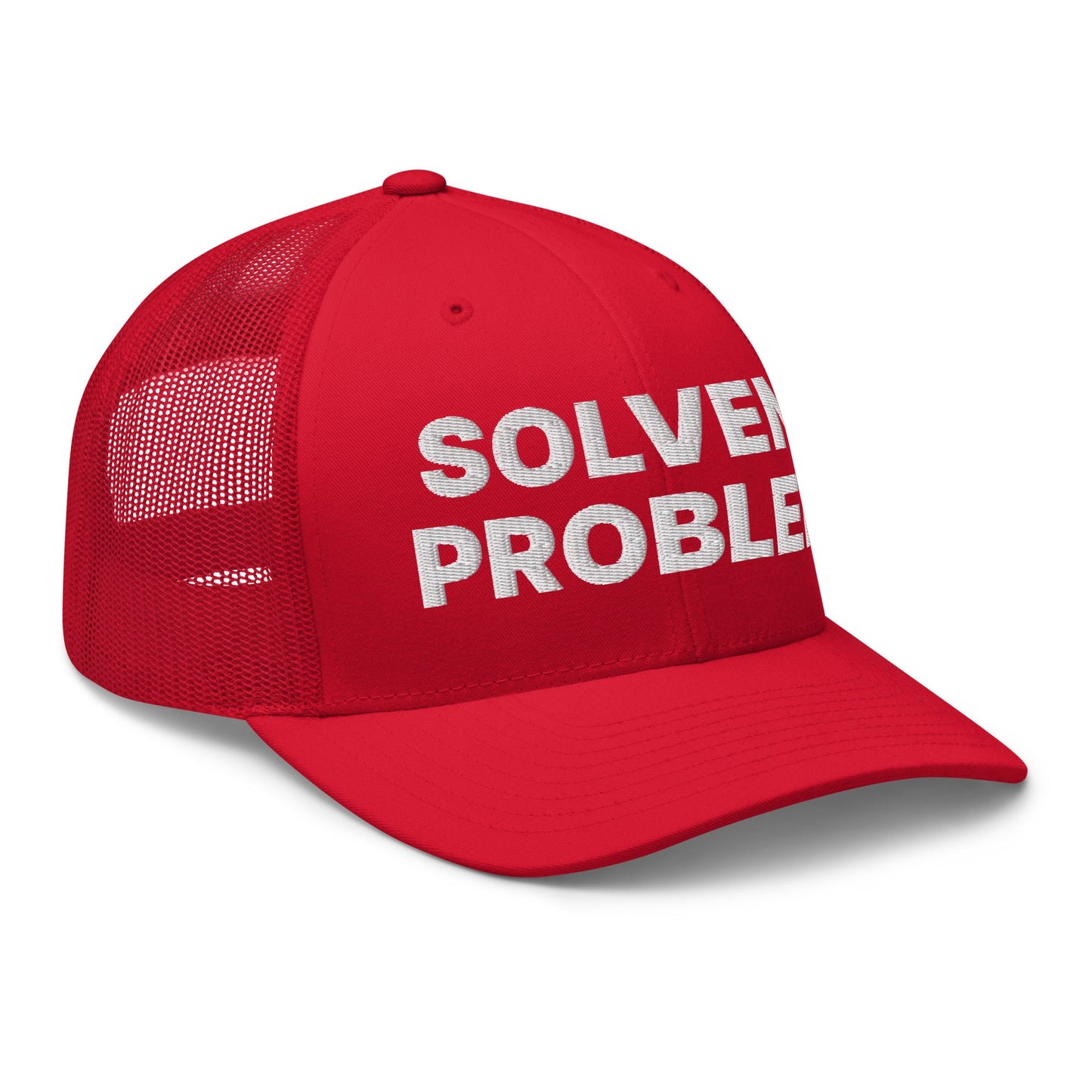 Solvem Probler Retro Trucker Hat Red