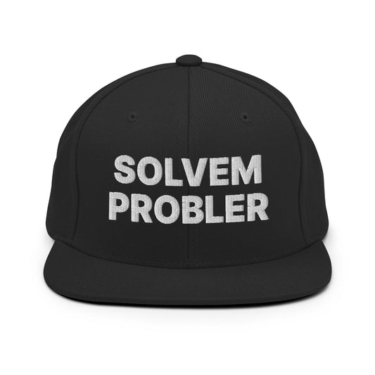 Solvem Probler Snapback Hat Black