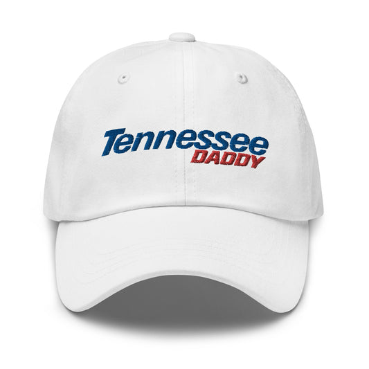 Tennessee Daddy Dad Hat White