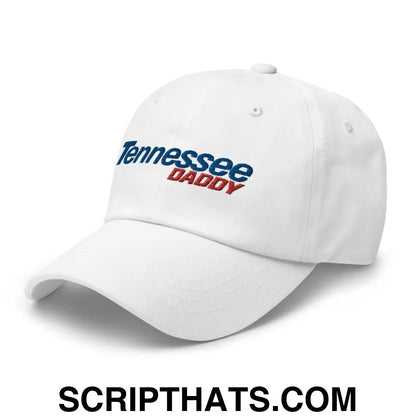 Tennessee Daddy Dad Hat White