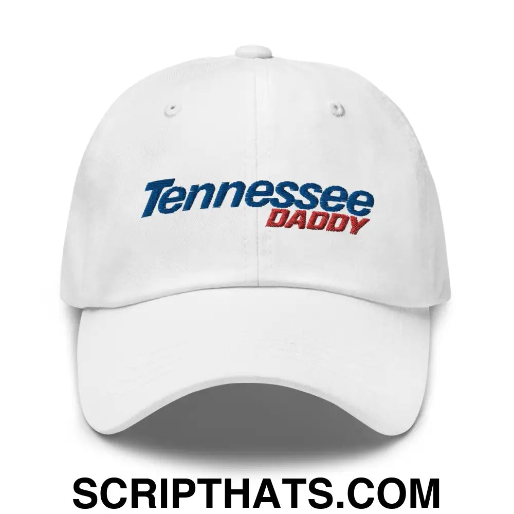 Tennessee Daddy Dad Hat White