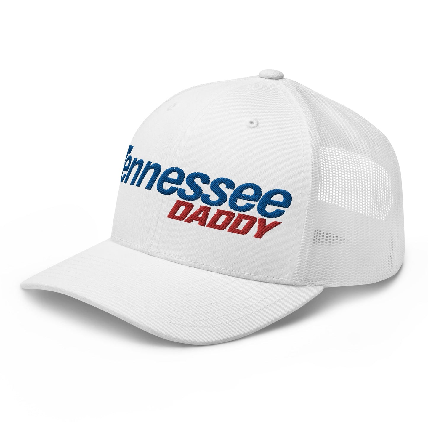 Tennessee Daddy Retro Trucker Hat White