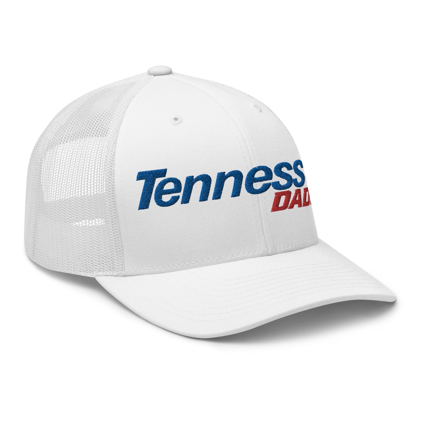 Tennessee Daddy Retro Trucker Hat White