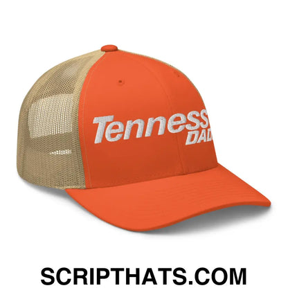 Tennessee Daddy Vol. I Retro Trucker Hat Orange