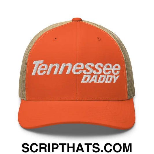 Tennessee Daddy Vol. I Retro Trucker Hat Orange