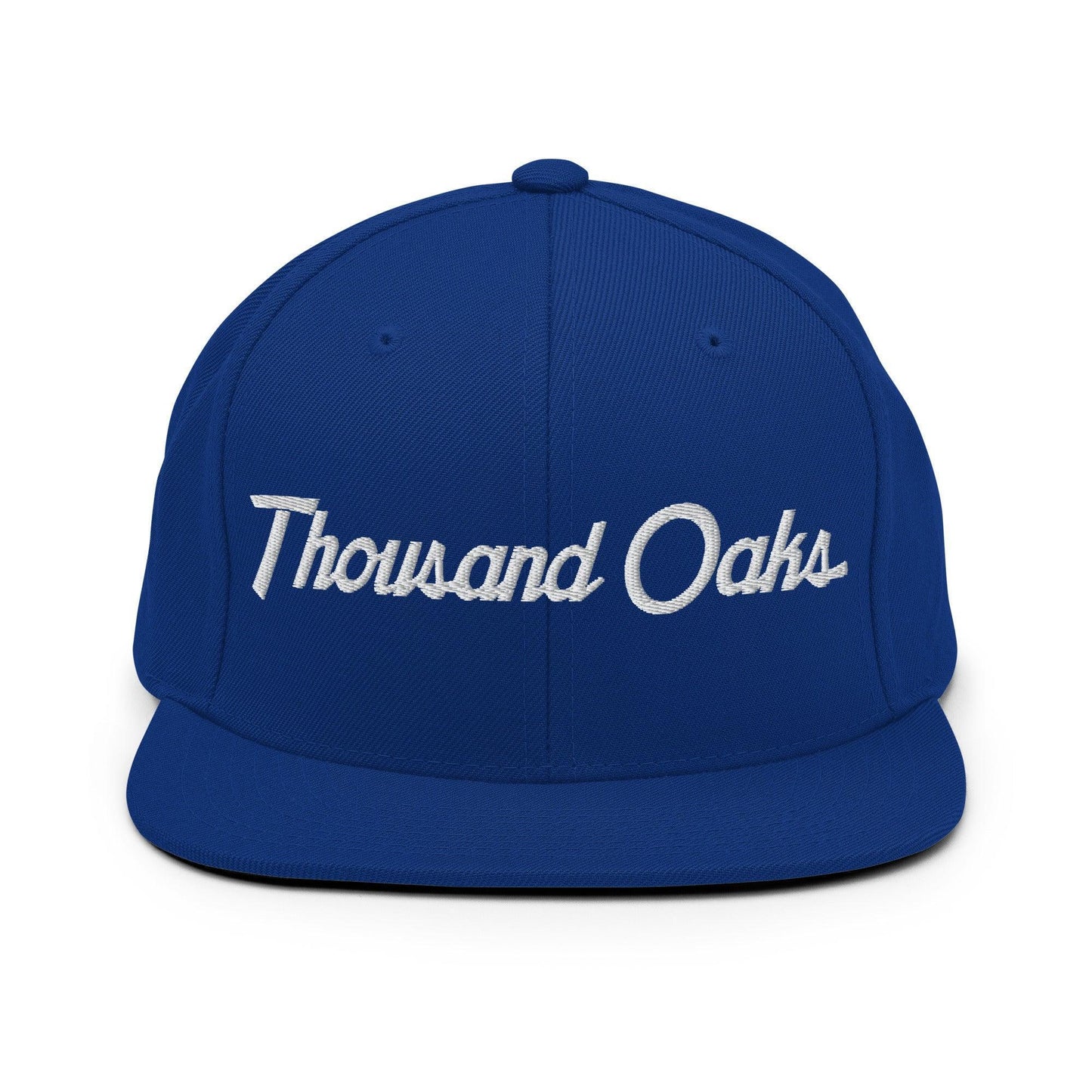 Thousand Oaks Script Snapback Hat Royal Blue