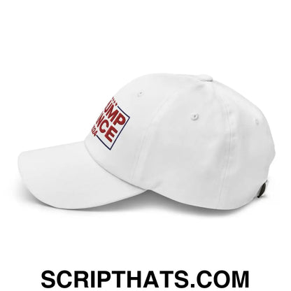 Trump Vance 2024 Dad Hat White