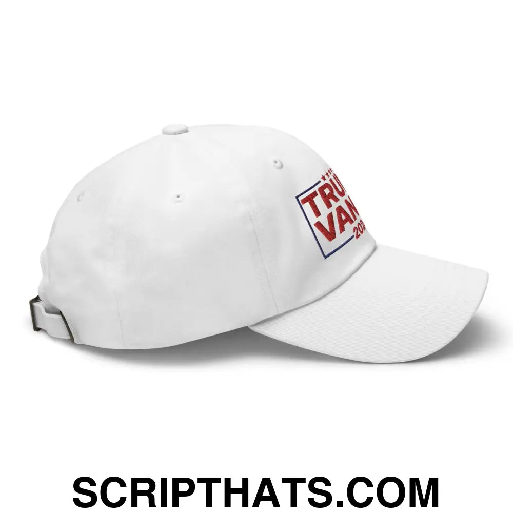 Trump Vance 2024 Dad Hat White