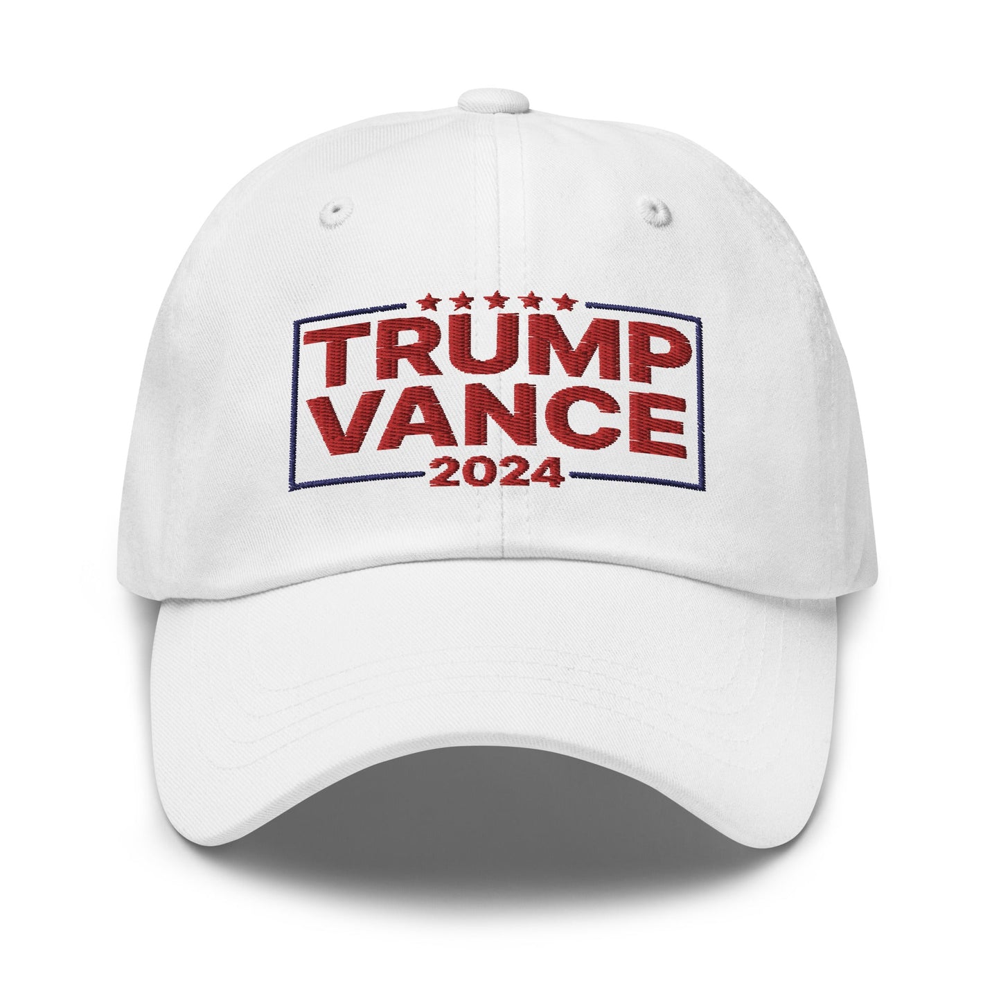 Trump Vance 2024 Dad Hat White
