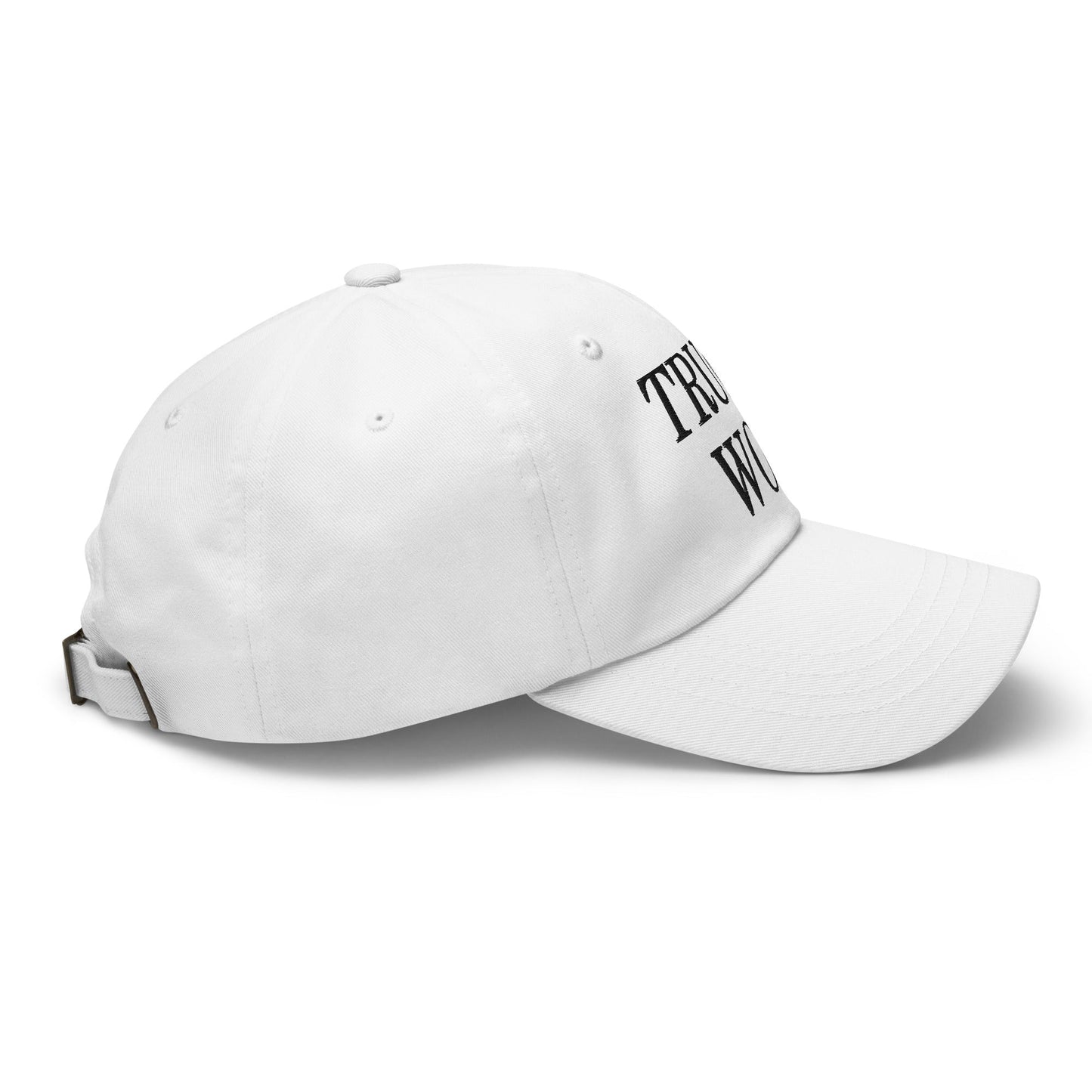 Trump Won 2020 2024 Golf Dad Hat White