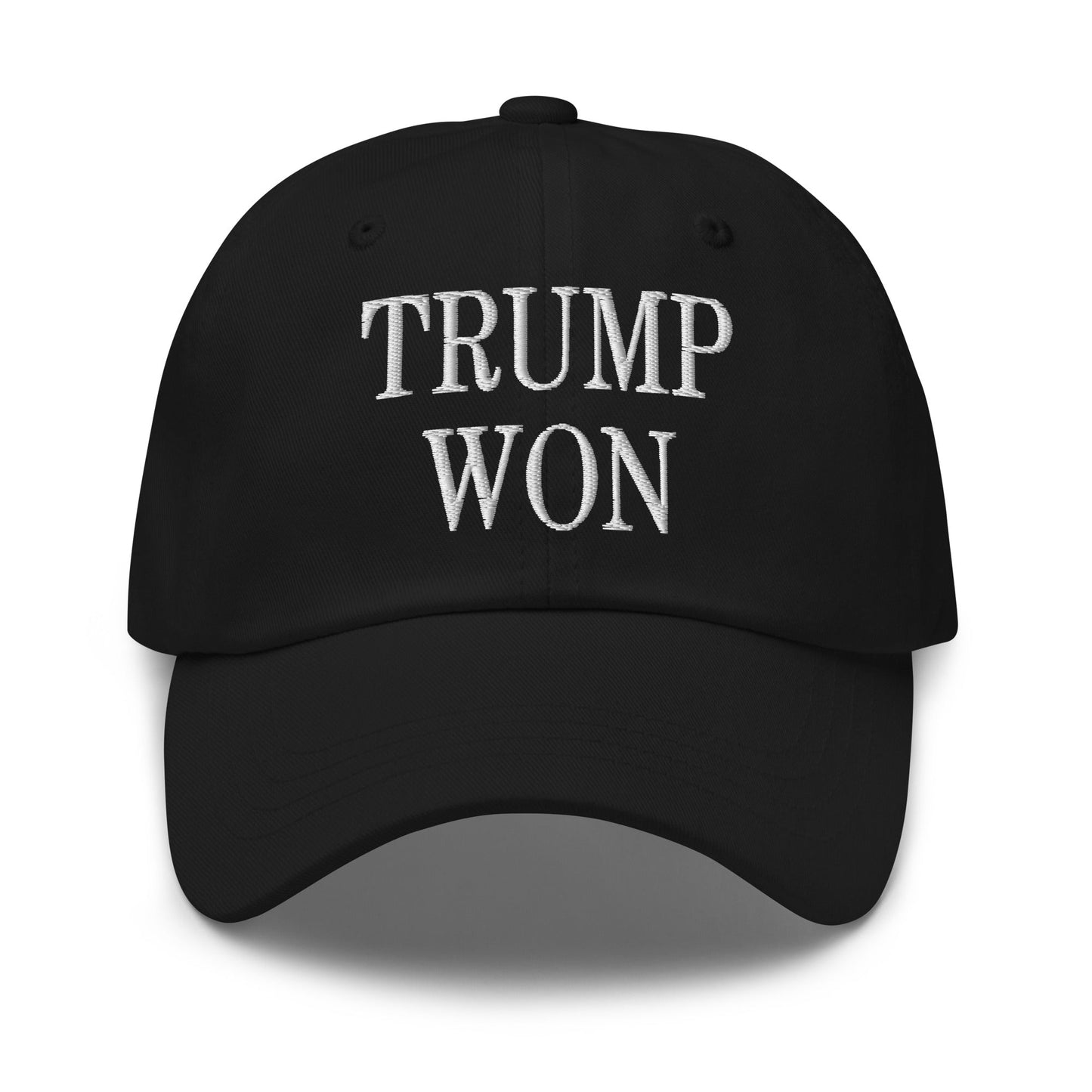 Trump Won 2020 2024 Golf Dad Hat Black