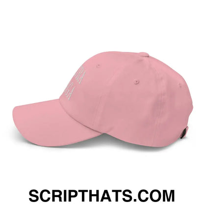 Ultra MAGA Golf Dad Hat Pink