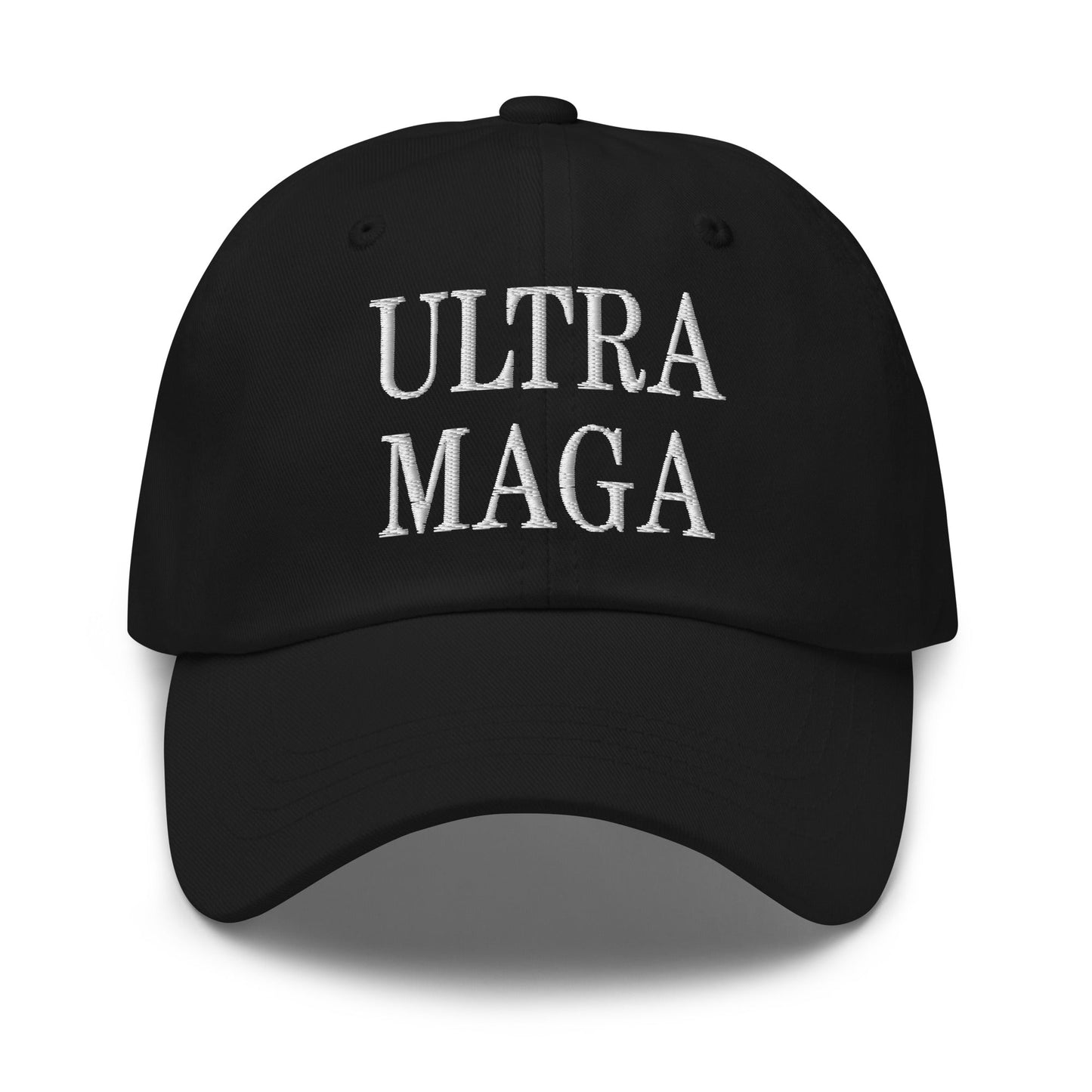 Ultra MAGA Golf Dad Hat Black