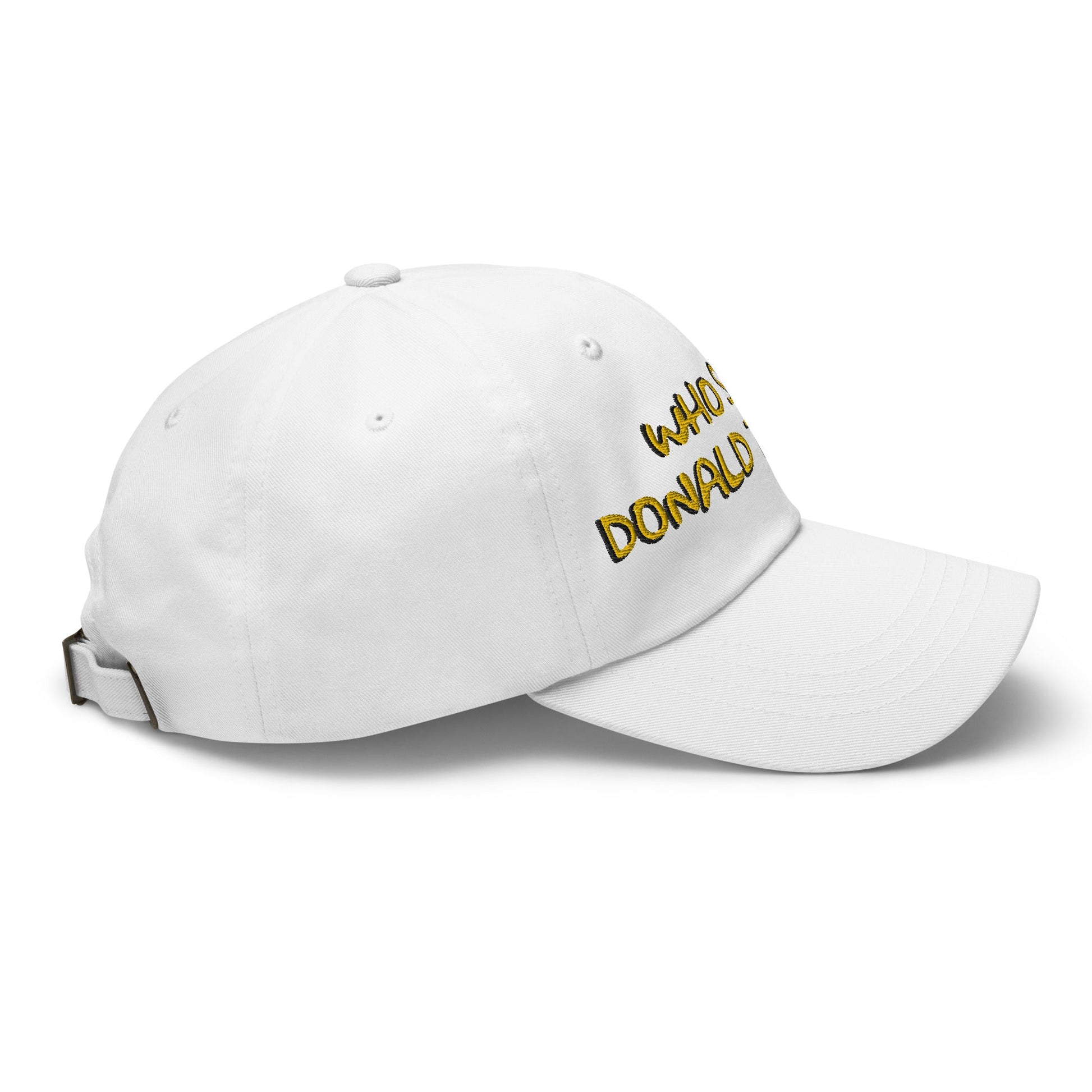 Who Shot Donald Trump? Dad Hat White