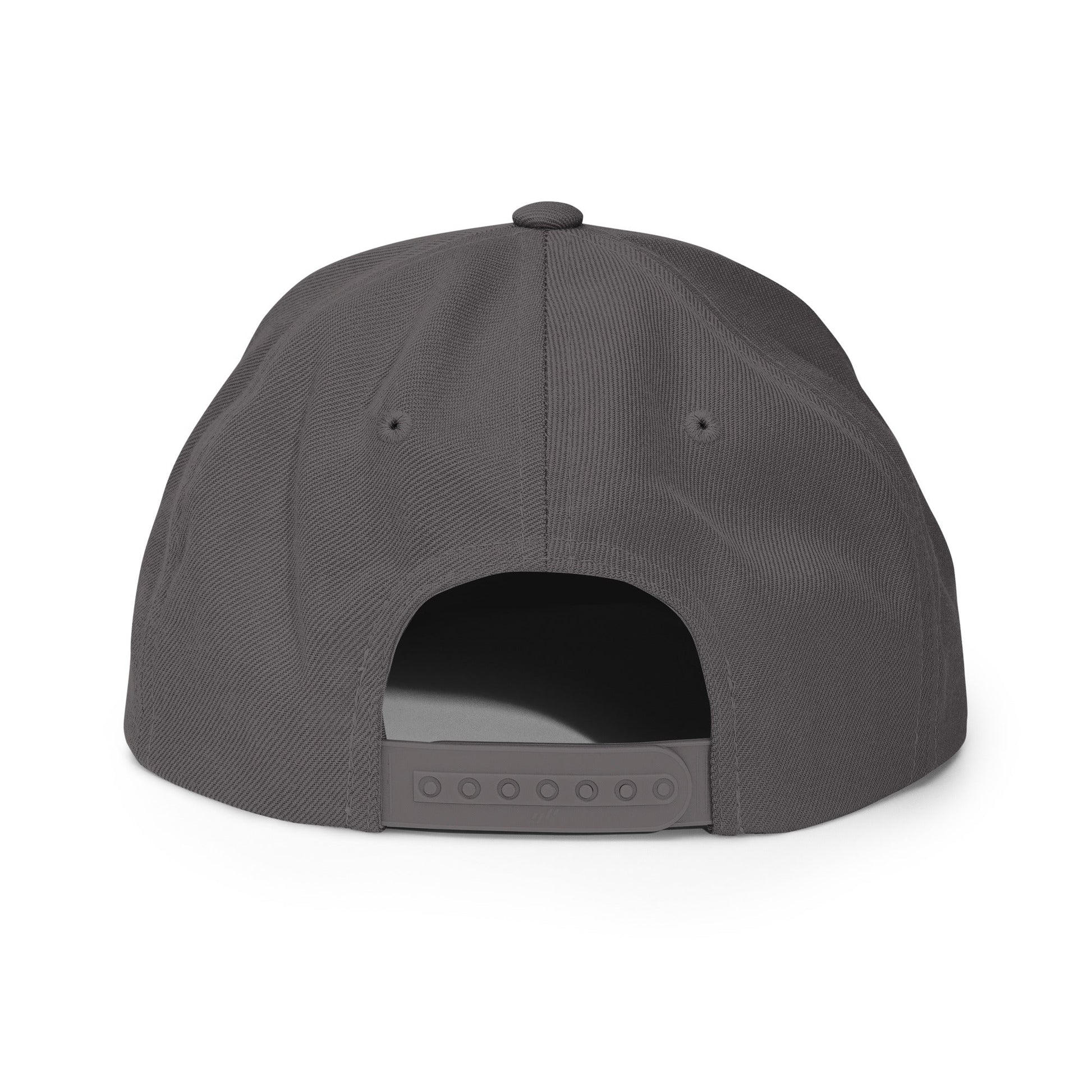 Will You Shut Up Man? Snapback Hat Dark Grey