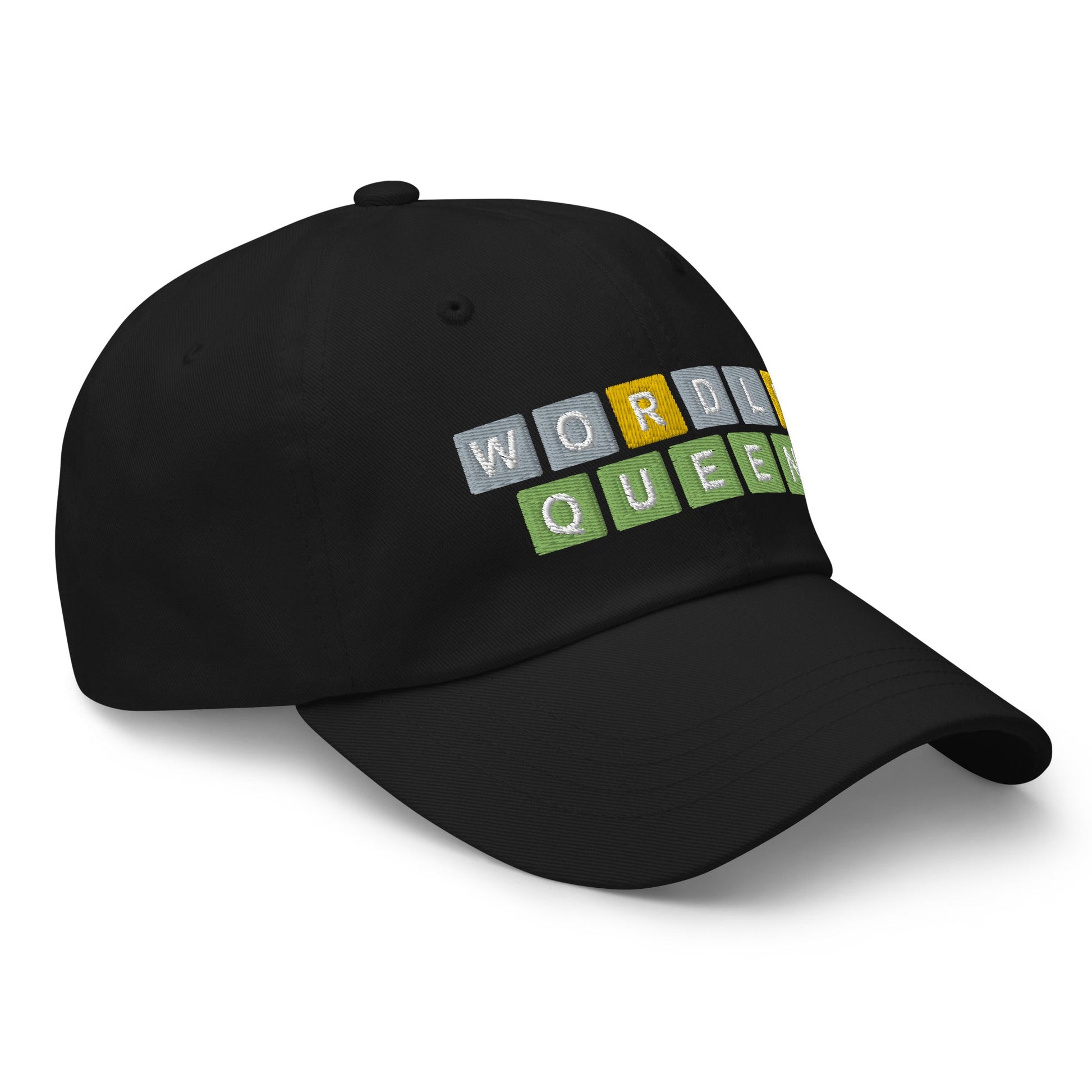 Wordle Queen Dad Hat Black