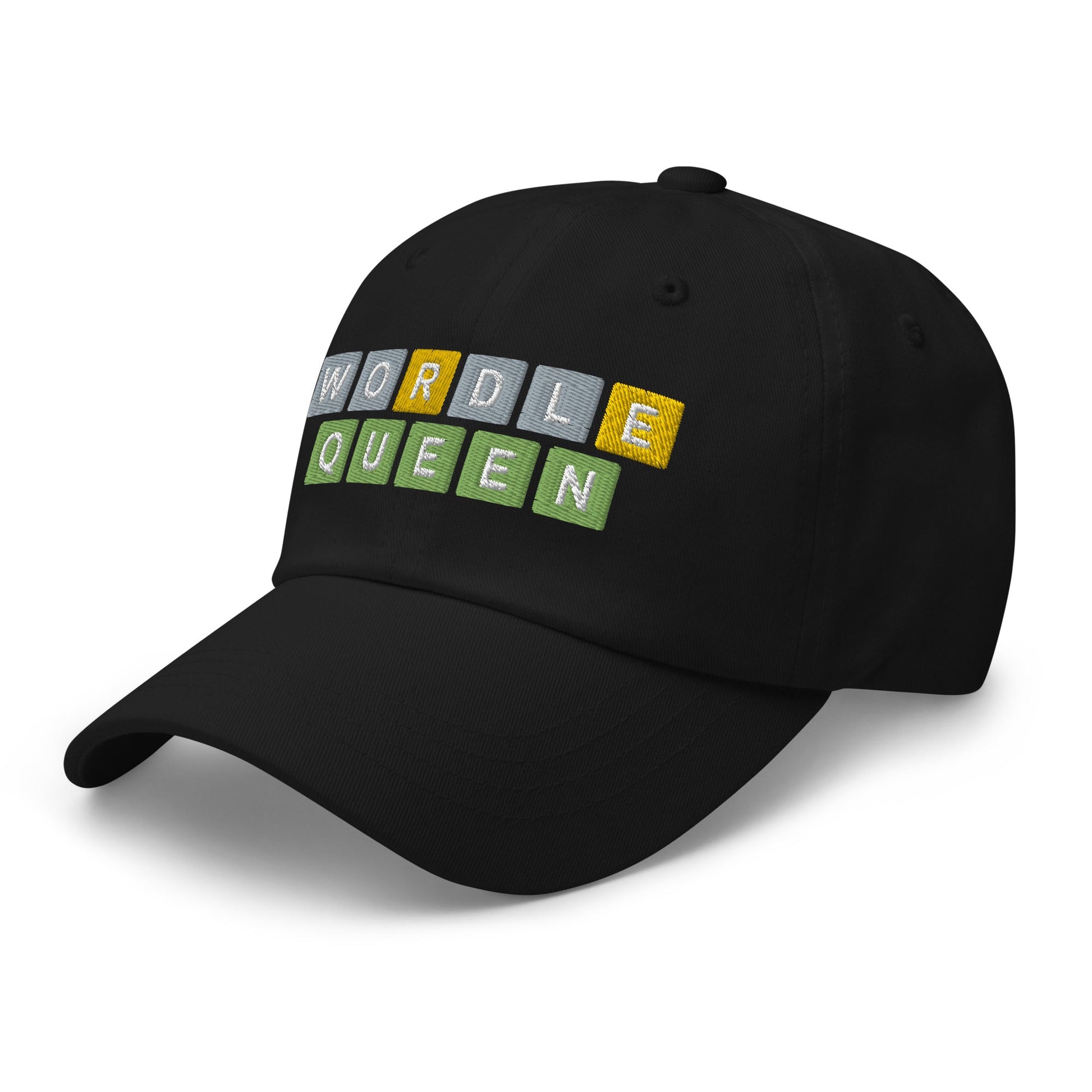 Wordle Queen Dad Hat Black