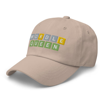 Wordle Queen Dad Hat Stone