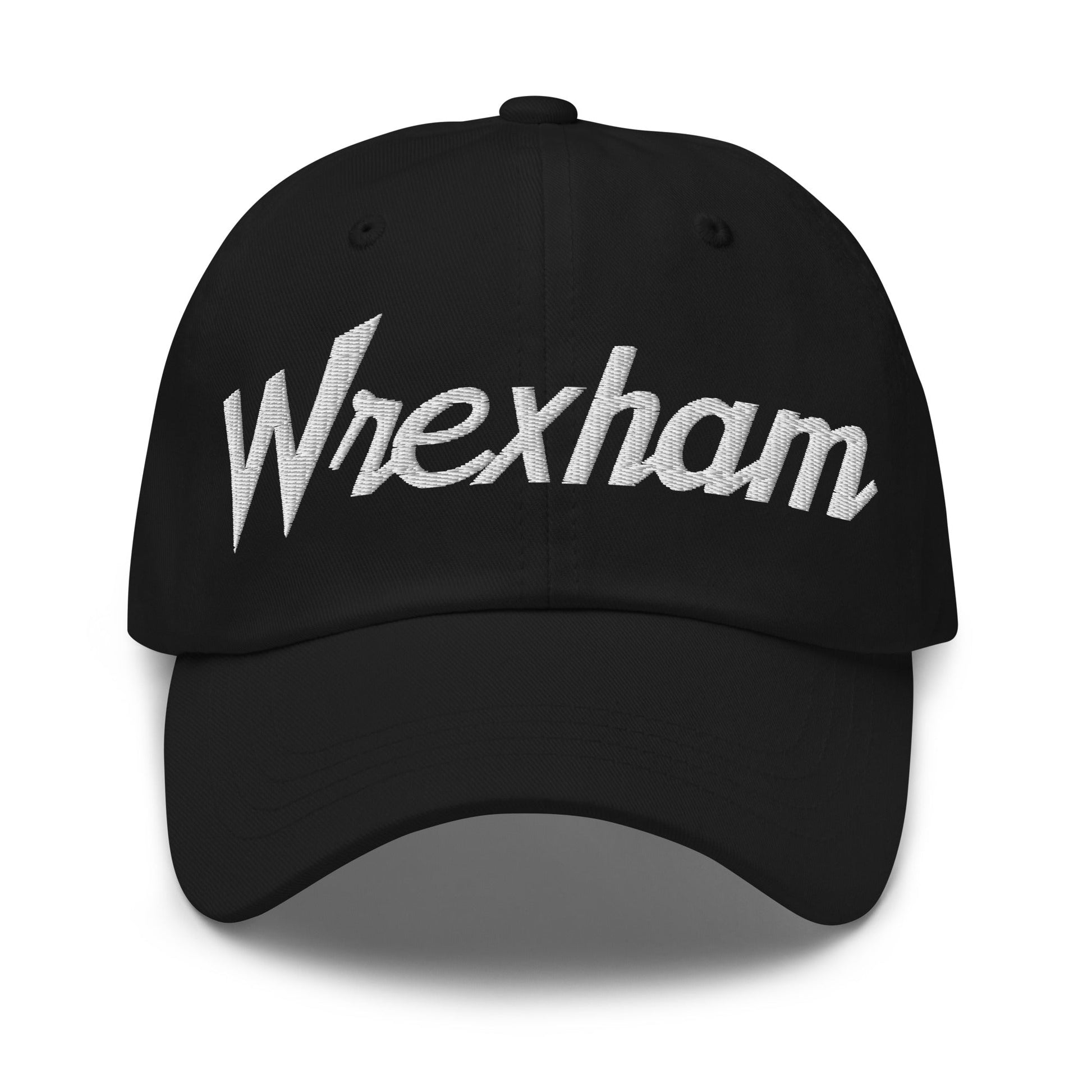 Wrexham Vintage Sports Script Dad Hat Black