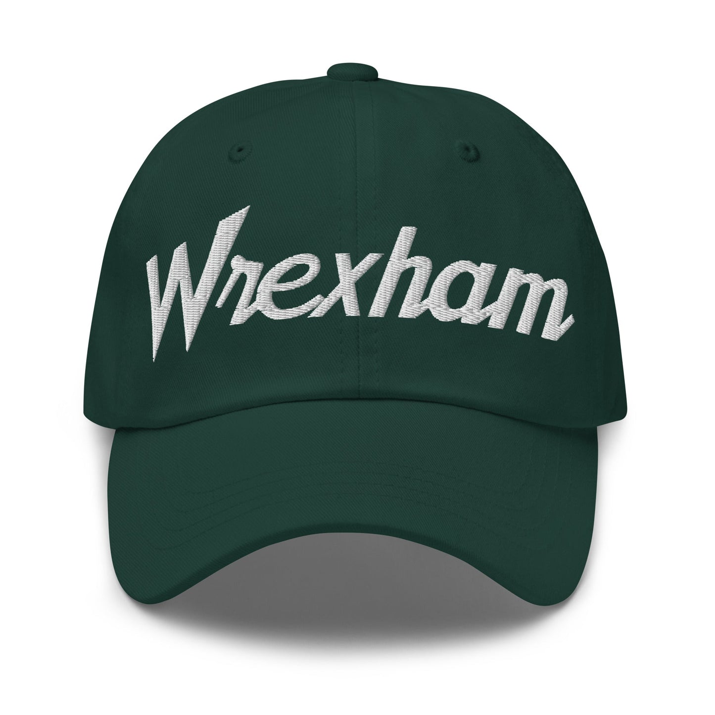 Wrexham Vintage Sports Script Dad Hat Spruce