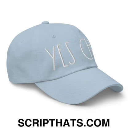 Yes Chef Dad Hat Light Blue