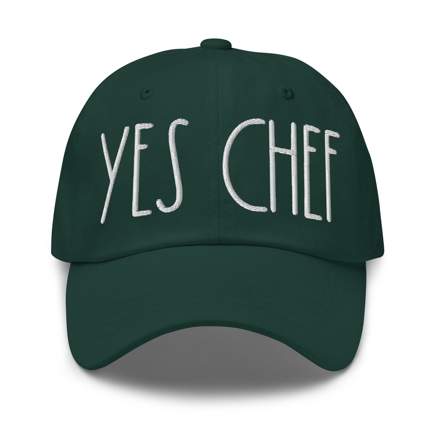 Yes Chef Dad Hat Spruce