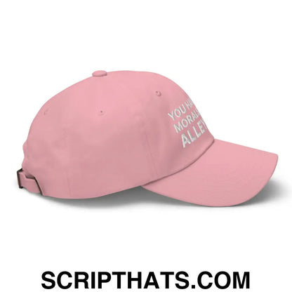 You Have The Morals of An Alley Cat Dad Hat Pink