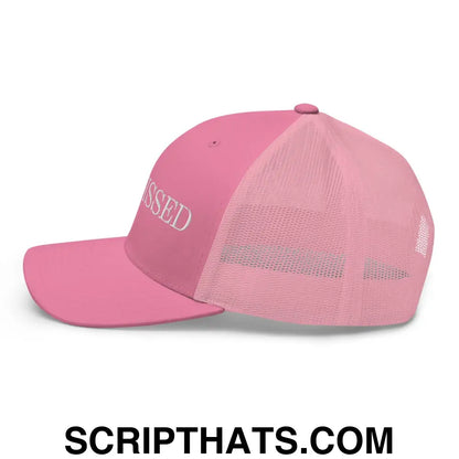 You Missed Retro Trucker Hat Pink